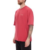 T-shirt homme STONES, chemise simple en coton avec col rond et logo brodé, chemise à manches courtes, 240 g/m², oversize, rouge, noir, beige ou marron clair T-shirt homme STONES, chemise simple en coton avec col rond et logo brodé, chemise à manches courtes, 240 g/m², oversize, rouge, noir, beige ou marron clair