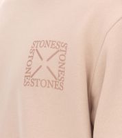 Suéter básico de hombre STONES, suéter moderno de algodón, camisa de manga larga, 400 g/m² en gris oscuro, negro o beige Suéter básico de hombre STONES, suéter moderno de algodón, camisa de manga larga, 400 g/m² en gris oscuro, negro o beige