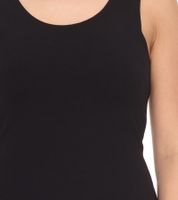 ROCKUPY Damen Mini-Kleid ärmelloses Sommer-Kleid Baumwoll-Kleid PRW20-041001 Schwarz