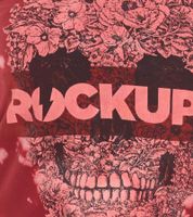 ROCKUPY Damen Tank-Top mit Totenkopf-Print Baumwoll-Shirt Sommer-Shirt 317051 Rot