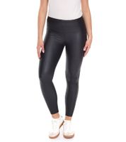 Leggings en similicuir pour femme ROCKUPY, pantalon de loisirs simple, similicuir RPW20_040704 Noir
