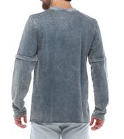 Sudadera con capucha ROCKUPY para hombre, de algodón, con diseño de calavera, para uso diario, gris, 393629