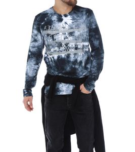 ROCKUPY Herren Pullover Baumwoll-Pullover aus dünnem Stoff Alltags-Pulli 393823 Grau 
