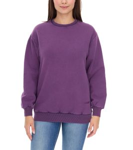 ROCKUPY felpa donna cotone maglia invernale con ricamo logo RPW20_040304 406 viola ROCKUPY felpa donna cotone maglia invernale con ricamo logo RPW20_040304 406 viola