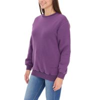 Sweat-shirt femme ROCKUPY en coton, pull d'hiver avec logo brodé RPW20_040304 406 violet