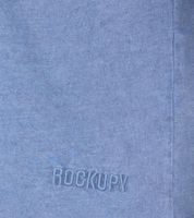 ROCKUPY Damen T-Shirt modisches Rundhals-Shirt mit Stitching Kurzarm-Shirt RPW20-040501 512 Blau