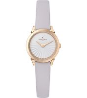 Reloj de señora Pierre Cardin con esfera sencilla, reloj analógico de cuarzo con correa de piel, 3ATM, 27 mm CPI.250 beige, negro, blanco, rosa Reloj de señora Pierre Cardin con esfera sencilla, reloj analógico de cuarzo con correa de piel, 3ATM, 27 mm CPI.250 beige, negro, blanco, rosa