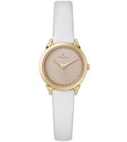 Reloj de señora Pierre Cardin con esfera sencilla, reloj analógico de cuarzo con correa de piel, 3ATM, 27 mm CPI.250 beige, negro, blanco, rosa Reloj de señora Pierre Cardin con esfera sencilla, reloj analógico de cuarzo con correa de piel, 3ATM, 27 mm CPI.250 beige, negro, blanco, rosa