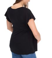 nove 9 mesi donne semplice gravidanza T-shirt maternità moda 540202 Nero nove 9 mesi donne semplice gravidanza T-shirt maternità moda 540202 Nero
