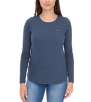 2er Pack ALIFE AND KICKIN LeaAK Damen Sweatshirt Baumwoll-Pullover Langarm-Shirt 12601153 Weiß/Navy