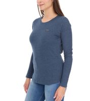 2er Pack ALIFE AND KICKIN LeaAK Damen Sweatshirt Baumwoll-Pullover Langarm-Shirt 12601153 Weiß/Navy