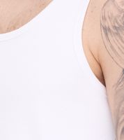 STONES Herren Tank Top modernes Muskel-Shirt aus Baumwolle Rundhals-Top Unterhemd Weiß, Schwarz oder Rot STONES Herren Tank Top modernes Muskel-Shirt aus Baumwolle Rundhals-Top Unterhemd Weiß, Schwarz oder Rot