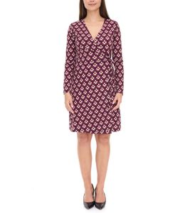 Aniston Casuals Vestito estivo da donna elegante a maniche lunghe 3172 95293142 Viola/Marrone/Bianco Aniston Casuals Vestito estivo da donna elegante a maniche lunghe 3172 95293142 Viola/Marrone/Bianco