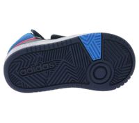 Zapatillas adidas Hoops Mid 3.0 AC para niños, estilo retro, para niñas y niños, color azul oscuro, GW0406