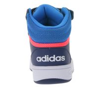 Zapatillas adidas Hoops Mid 3.0 AC para niños, estilo retro, para niñas y niños, color azul oscuro, GW0406