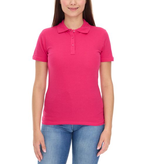 Polo da donna ELEVATE Helios, polo in cotone, maglia piquet 180 g/m² 3810721 Rosa