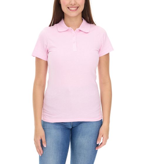Polo da donna ELEVATE Helios, polo in cotone, maglia piquet 180 g/m² 3810723 rosa