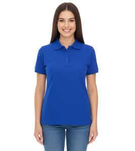 ELEVATE Helios Women's Polo Shirt, Cotton Pique Knit, 180 g/m², 3810744 Blue
