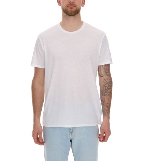 ELEVATE Jade T-shirt da uomo a maniche corte sostenibile 160 g/m2 Maglietta intima basic 3750001 Bianco