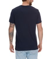 Camiseta de hombre ELEVATE Jade, sostenible, de manga corta, 160 g/m², básica, interior, 3750049, azul marino