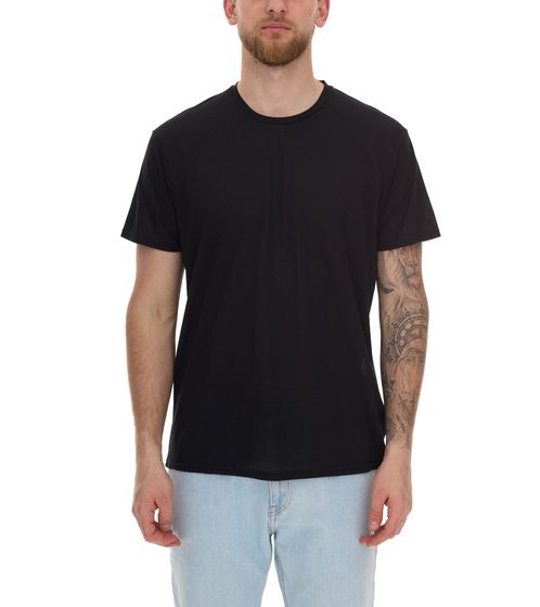 ELEVATE Jade T-shirt da uomo a maniche corte sostenibile 160 g/m2 Maglietta intima basic 3750099 Nero