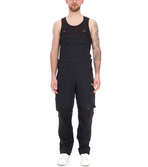 Salopette NORTHERN COUNTRY con contenuto di cotone, pantaloni da lavoro da uomo con molti scomparti, abbigliamento da lavoro 37020769 Nero