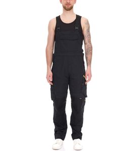 Salopette NORTHERN COUNTRY con contenuto di cotone, pantaloni da lavoro da uomo con molti scomparti, abbigliamento da lavoro 37020769 Nero