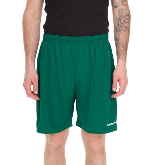 Pantaloncini da allenamento da uomo Masita Rio con tecnologia Clima Tech e slip interno 2401S-4000 verde scuro