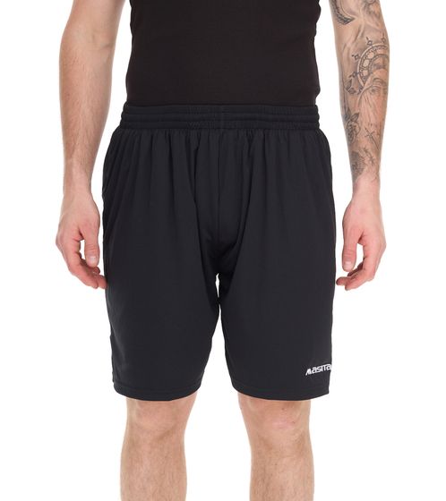 Pantaloncini da allenamento da uomo Masita Rio con tecnologia Clima Tech e slip interno 2401S-1500 Nero