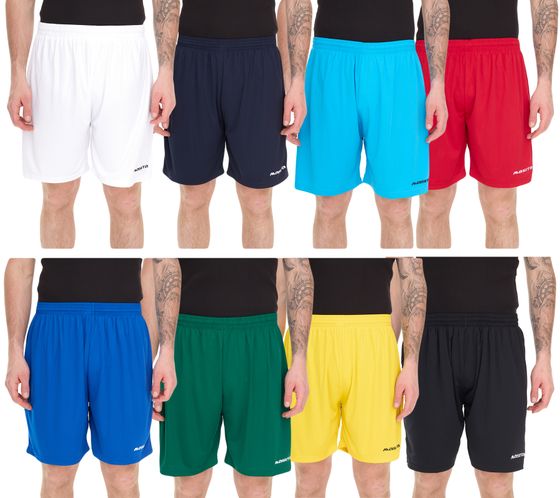 Pantaloncini da allenamento da uomo Masita Rio con tecnologia Clima Tech e slip interno 2401S Blu, Rosso, Giallo, Nero, Bianco, Verde