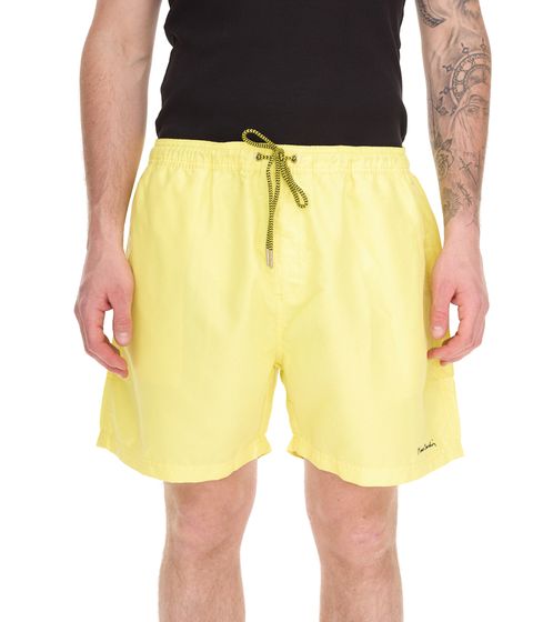 Pierre Cardin Herren Schwimm-Hose Badehose stylische Schwimm-Shorts LA206710 Gelb