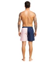 Pierre Cardin Herren Schwimm-Hose Badehose stylische Schwimm-Shorts LA205027 Navy/Rosa