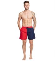 Pierre Cardin Herren Camouflage Schwimm-Hose Badehose Schwimm-Shorts Blau/Khaki-Grün, Khaki/Grün, Navy/Rot oder Navy/Pink