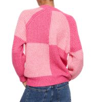 Aniston SELECTED Maglione lavorato a maglia da donna, girocollo, manica lunga, 88374044, rosa/rosa