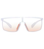 Gafas de sol deportivas adidas para ciclismo, para mujer y hombre, con lentes espejadas, filtro de protección UVA y UVB, categoría 1, gafas de vacaciones SP0004 0026C Transparente