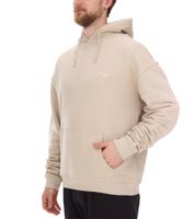 Sweat à capuche pour homme STONES, pull en coton moderne, pull à capuche avec logo brodé, coupe oversize, 400 g/m², marron, beige, noir Sweat à capuche pour homme STONES, pull en coton moderne, pull à capuche avec logo brodé, coupe oversize, 400 g/m², marron, beige, noir