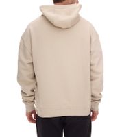 Sweat à capuche pour homme STONES, pull en coton moderne, pull à capuche avec logo brodé, coupe oversize, 400 g/m², marron, beige, noir Sweat à capuche pour homme STONES, pull en coton moderne, pull à capuche avec logo brodé, coupe oversize, 400 g/m², marron, beige, noir