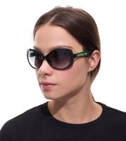 Lunettes de soleil femme adidas, verres dégradés, verres papillon, protection 100 % UVA et UVB, catégorie 2, verres de vacances, EW3539, noir