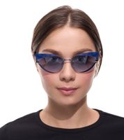adidas Damen Sonnen-Brille randlose Katzenaugen-Brille Gradient-Gläser 100% UVA & UVB Schutz Freizeit-Brille EW3519 Blau adidas Damen Sonnen-Brille randlose Katzenaugen-Brille Gradient-Gläser 100% UVA & UVB Schutz Freizeit-Brille EW3519 Blau