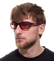 Lunettes de soleil adidas pour hommes et femmes, verres rectangulaires miroir, protection 100 % UVA et UVB, catégorie de filtre 1, lunettes de vacances EW3552 Noir/Orange