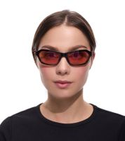 Lunettes de soleil adidas pour hommes et femmes, verres rectangulaires miroir, protection 100 % UVA et UVB, catégorie de filtre 1, lunettes de vacances EW3552 Noir/Orange