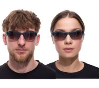 Gafas de sol adidas para hombre y mujer, de espejo, degradadas, rectangulares, 100 % protección UVA y UVB, categoría de filtro 2, ideales para vacaciones EW3546 turquesa