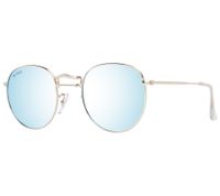 MILLNER Covent Garden Women's Sunglasses Polarized and Mirrored 100% UV 400 Protection Filter Category 3 Holiday Glasses 0020105 Gold/Blue