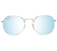 MILLNER Covent Garden Women's Sunglasses Polarized and Mirrored 100% UV 400 Protection Filter Category 3 Holiday Glasses 0020105 Gold/Blue