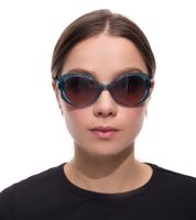 Lunettes de soleil femme adidas style papillon dégradé, filtre catégorie 2, protection 100 % UVA et UVB, lunettes de plage EW3545, turquoise, pour femme d'adidas