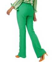 Pantalon d'été Aniston CASUAL pour femme, coupe bootcut, évasé léger, taille haute, vert 61443431
