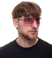 adidas Sport Women's and Men's Sunglasses with Mirrored Copper/Brown Lenses and Transparent Temples. Leisure Glasses SP0004 0027S  Transparent