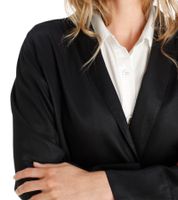 OTTO Damen Business-Blazer mit Bindeband Basic-Jacke Wickel-Jacke Anzug-Jacke 66126730 Schwarz