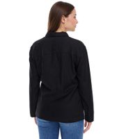 OTTO Women's Business Blazer with Tie, Basic Jacket, Wrap Jacket, Suit Jacket 66126730 Black