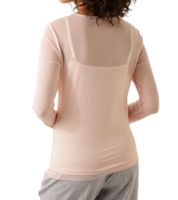 Chemise à manches longues femme Aniston CASUAL, pull transparent de tous les jours avec col en V, chemise d'été 99505354 Rose